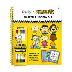 ooly Ooly x Peanuts Activity Travel Kit & Double-Ended Markers