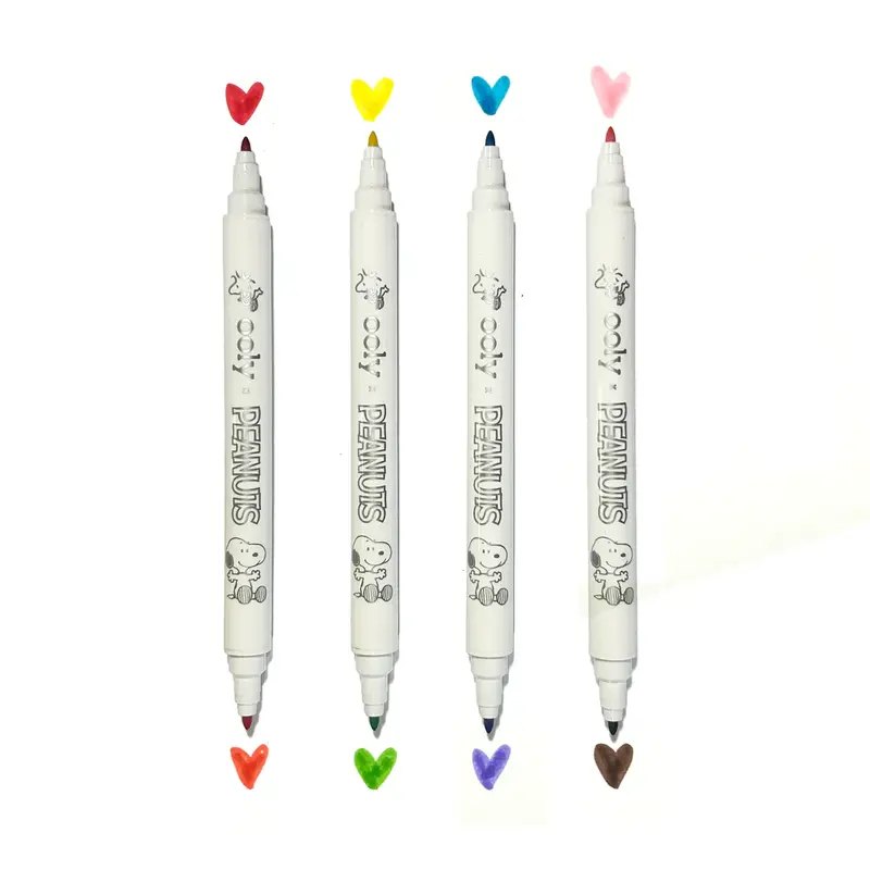 ooly Ooly x Peanuts Activity Travel Kit & Double-Ended Markers