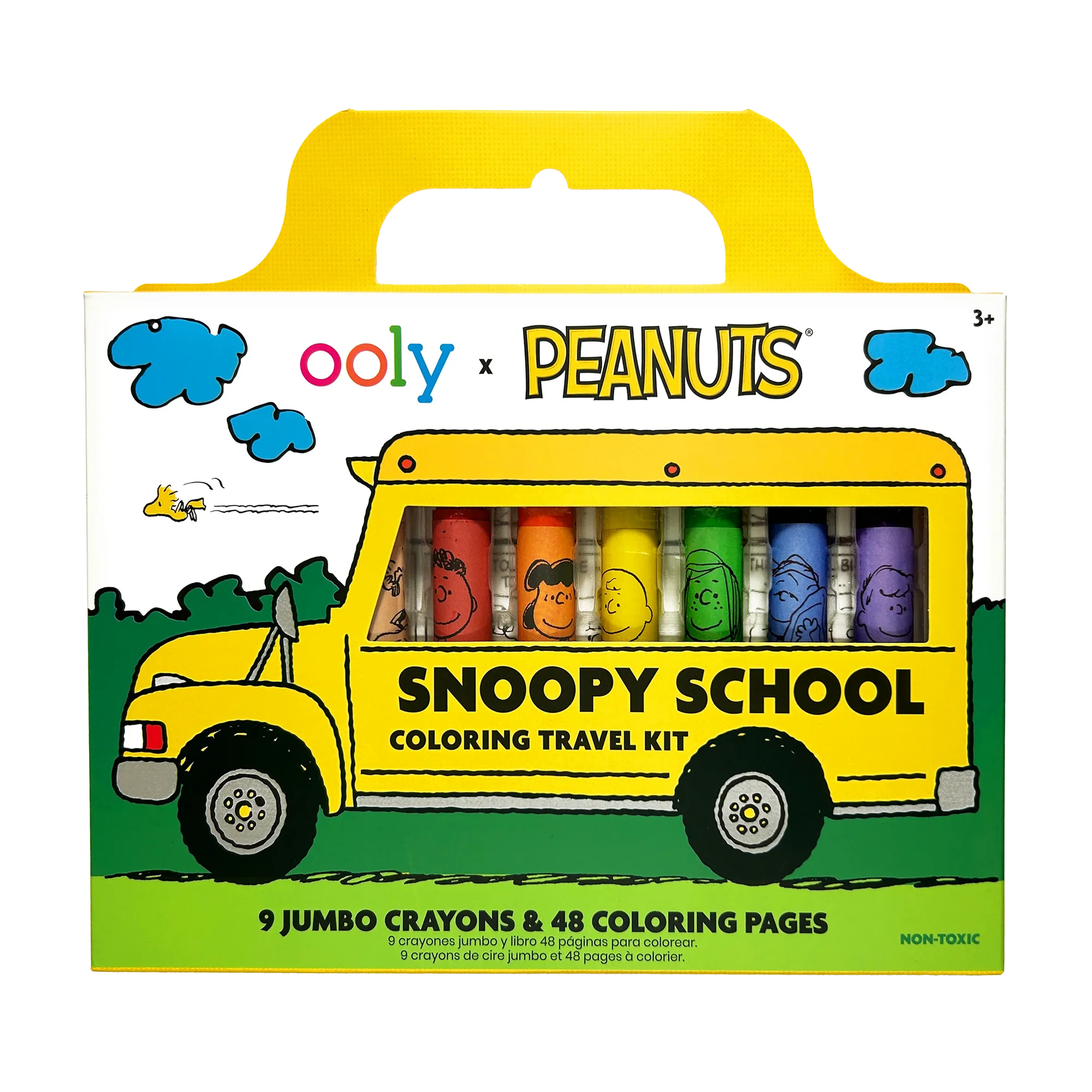 ooly Ooly x Peanuts Snoopy School Coloring Travel Kit