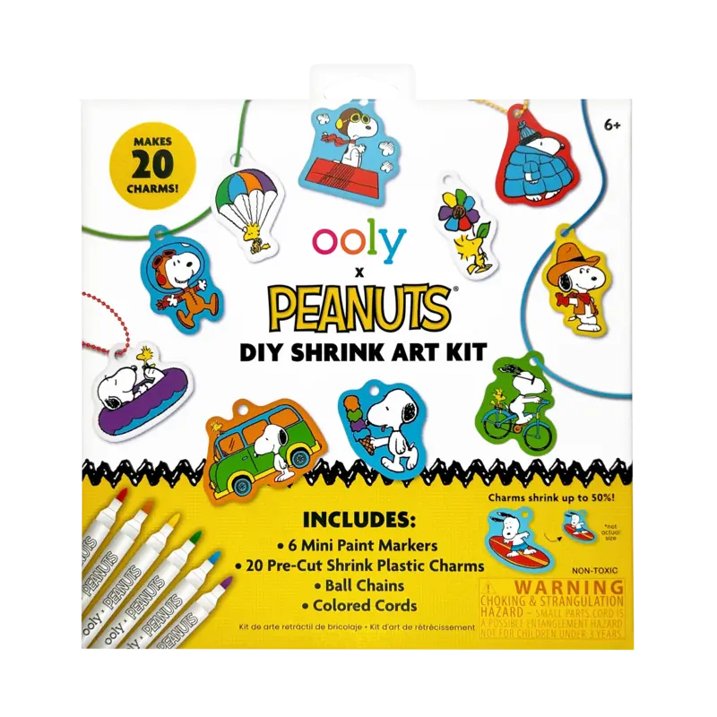 ooly Ooly x Peanuts DIY Shrink Art Kit