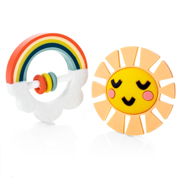 Lucy Darling Lucy Darling Little Rainbow Teether Set