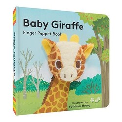 Chronicle Books Baby Giraffe  Finger Puppet Book