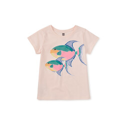 Tea Collection Tea Queen Trigger Fish Graphic Tee