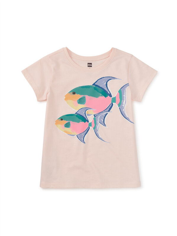 Tea Collection Tea Queen Trigger Fish Graphic Tee