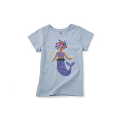 Tea Collection Tea Mermaid Folklorico Graphic Tee