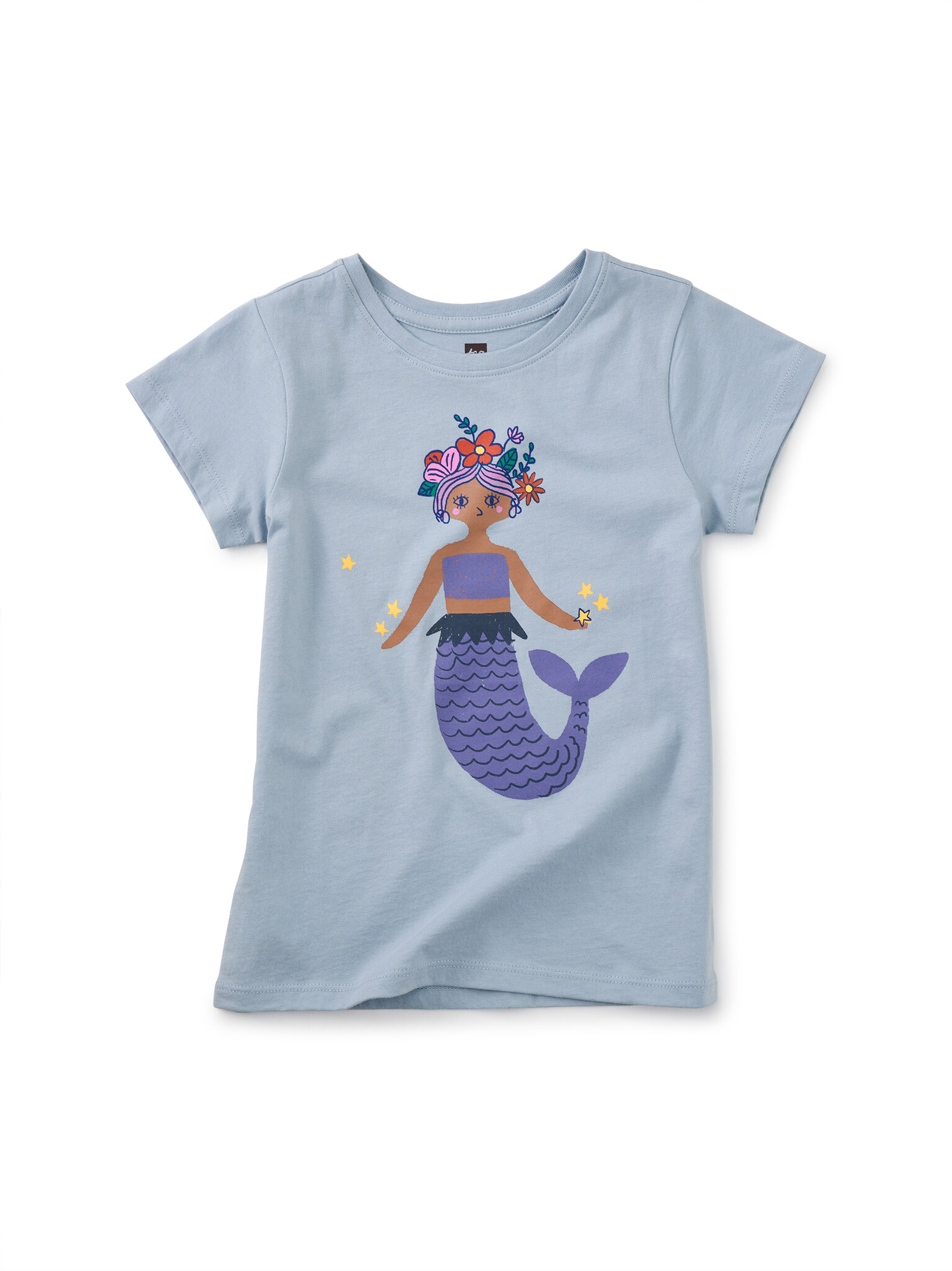 Tea Collection Tea Mermaid Folklorico Graphic Tee