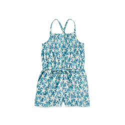 Tea Collection Tea Smocked Strappy Romper