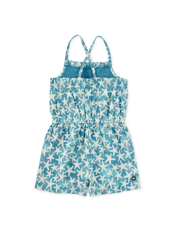 Tea Collection Tea Smocked Strappy Romper