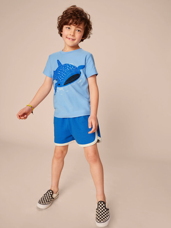 Tea Collection Tea Tattle Whale Shark Tee