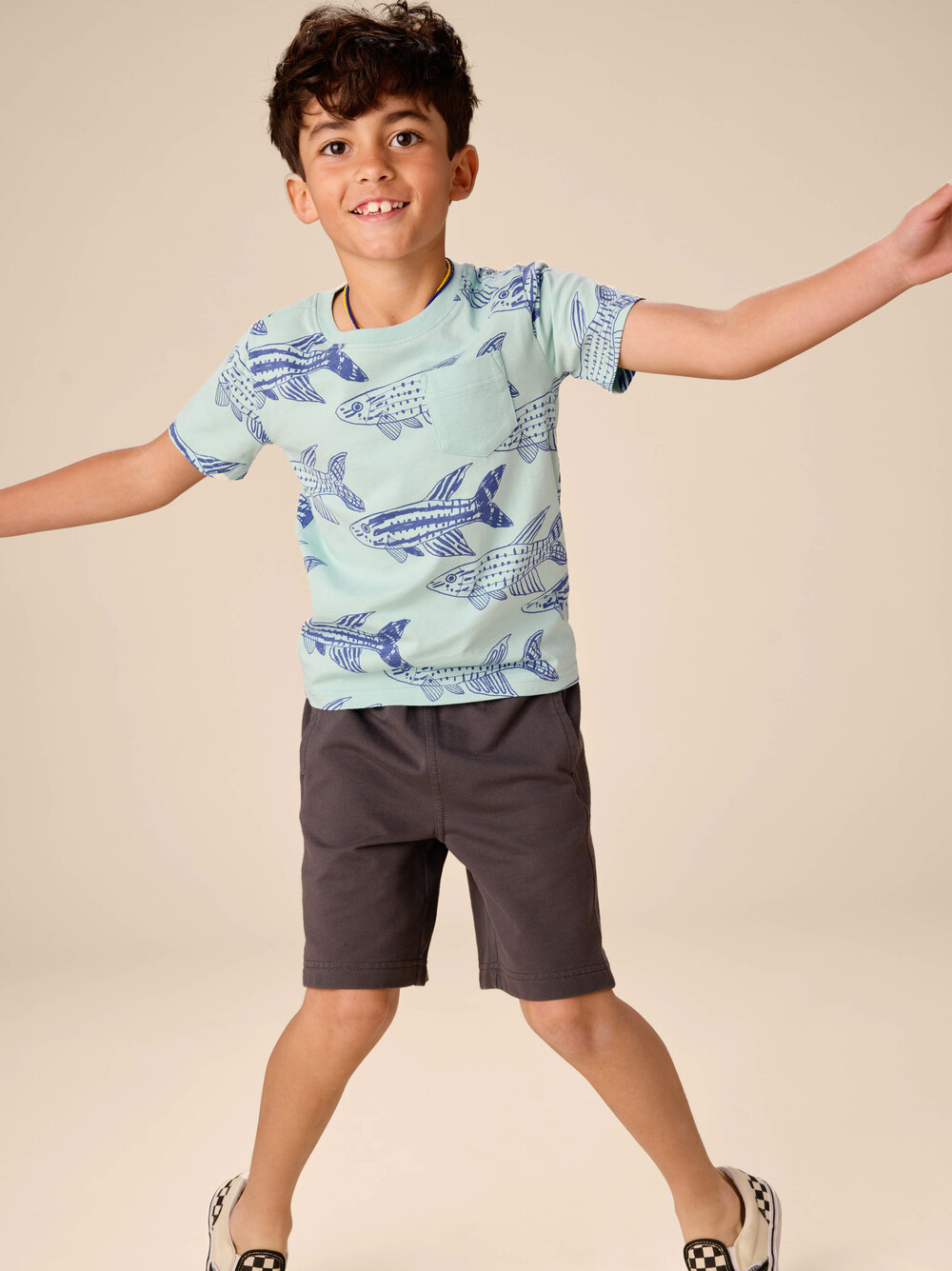 Tea Collection Copy of Tea Printed Pocket Tee