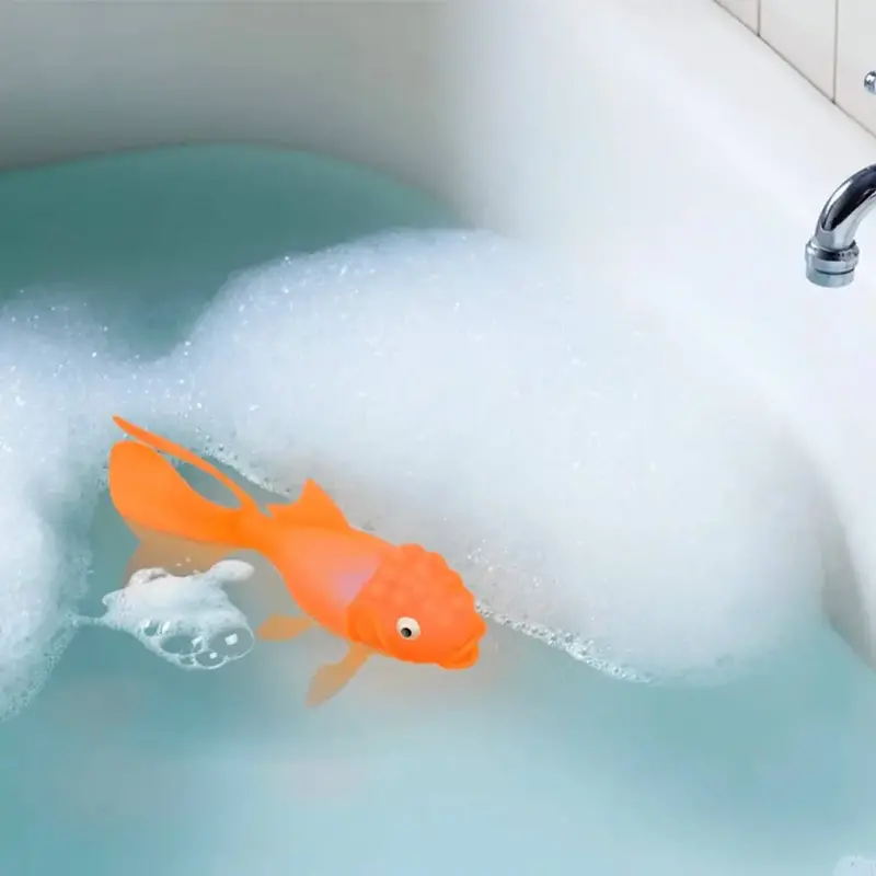 Fred & Friends Koi Toy - Light Up Goldfish  Bath & Pool Toy