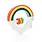 Lucy Darling Lucy Darling Rainbow Teether