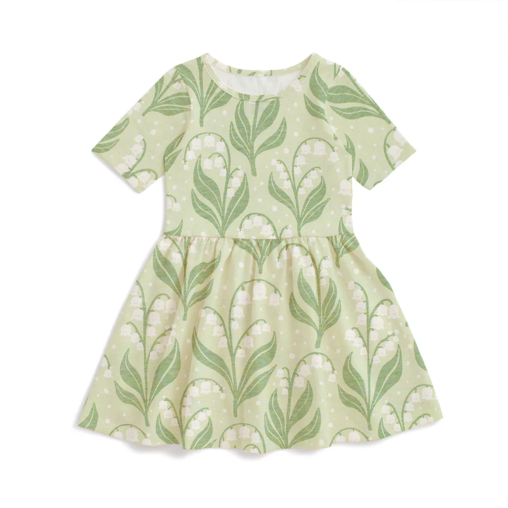 Winter Water Factory Winter Water Factory Alberta Lily of the Valley Dress