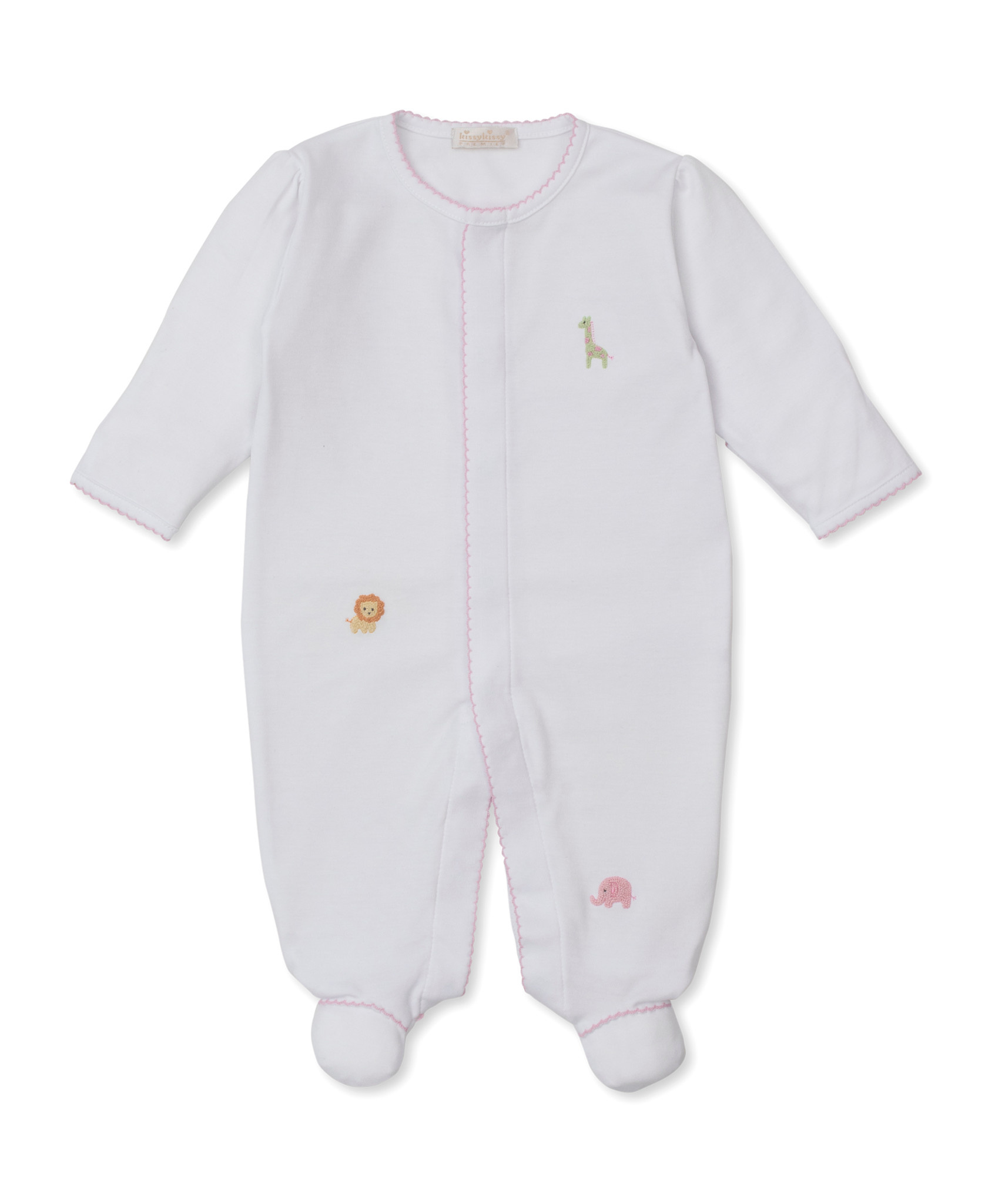 kissy kissy Kissy Kissy SCE Safari Wild Footie w/Hand Embroidery