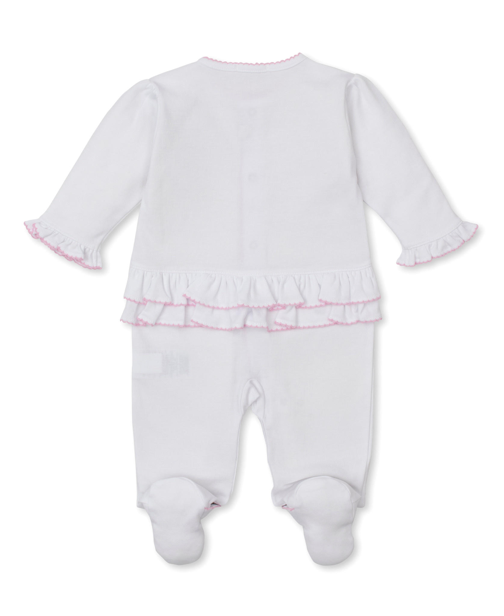 kissy kissy Kissy Kissy Premiere Old English Roses Footie w/Hand Embroidery