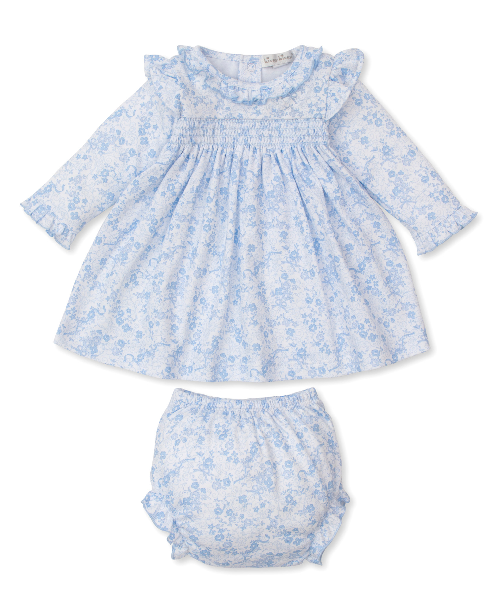 kissy kissy Kissy Kissy Old English Roses Dress Set