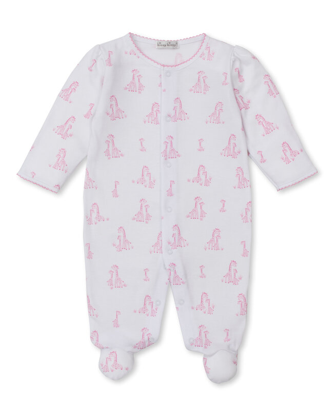 kissy kissy Kissy Kissy Giraffe Grace Footie w/Hat Set