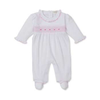 kissy kissy Kissy Kissy CLB Fall Footie w/Hand Smock