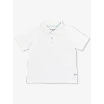 RuffleButts Rufflebutts Pique Short Sleeve Polo Shirt