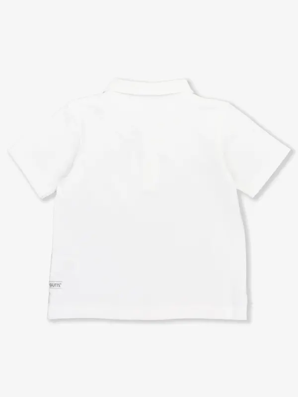RuffleButts Rufflebutts Pique Short Sleeve Polo Shirt