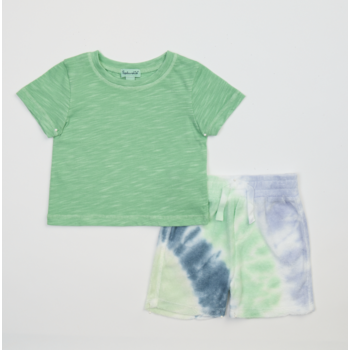 Splendid Splendid Coast Tie Dye Short Set