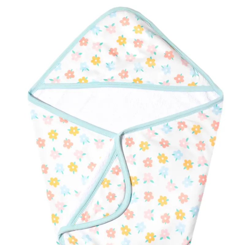 Copper Pearl Copper Pearl Daisy Premium Baby Knit Hooded Towel