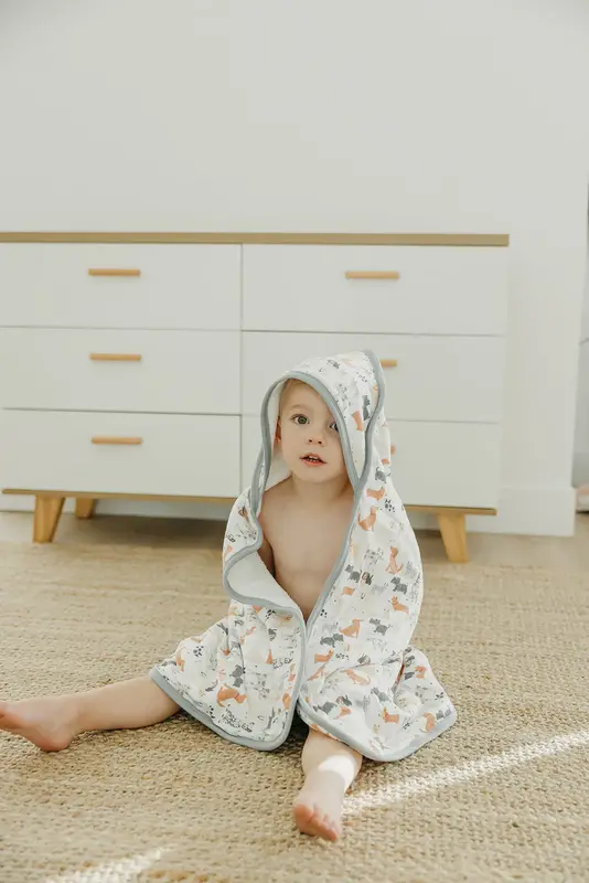 Copper Pearl Copper Pearl Rufus Premium Baby Knit Hooded Towel