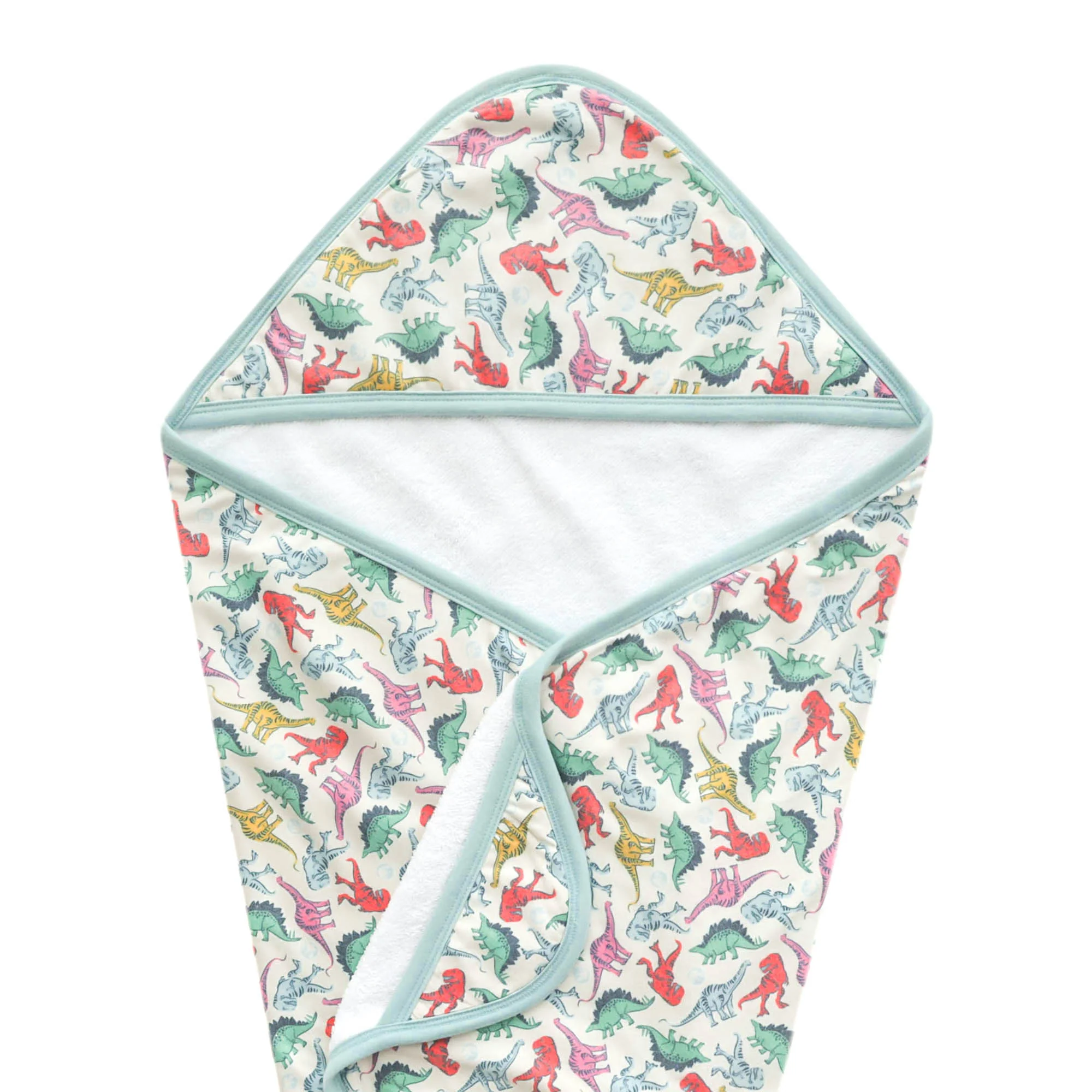 Copper Pearl Copper Pearl Dinosaurs of Jurassic Park Premium Baby Knit Hooded Towel