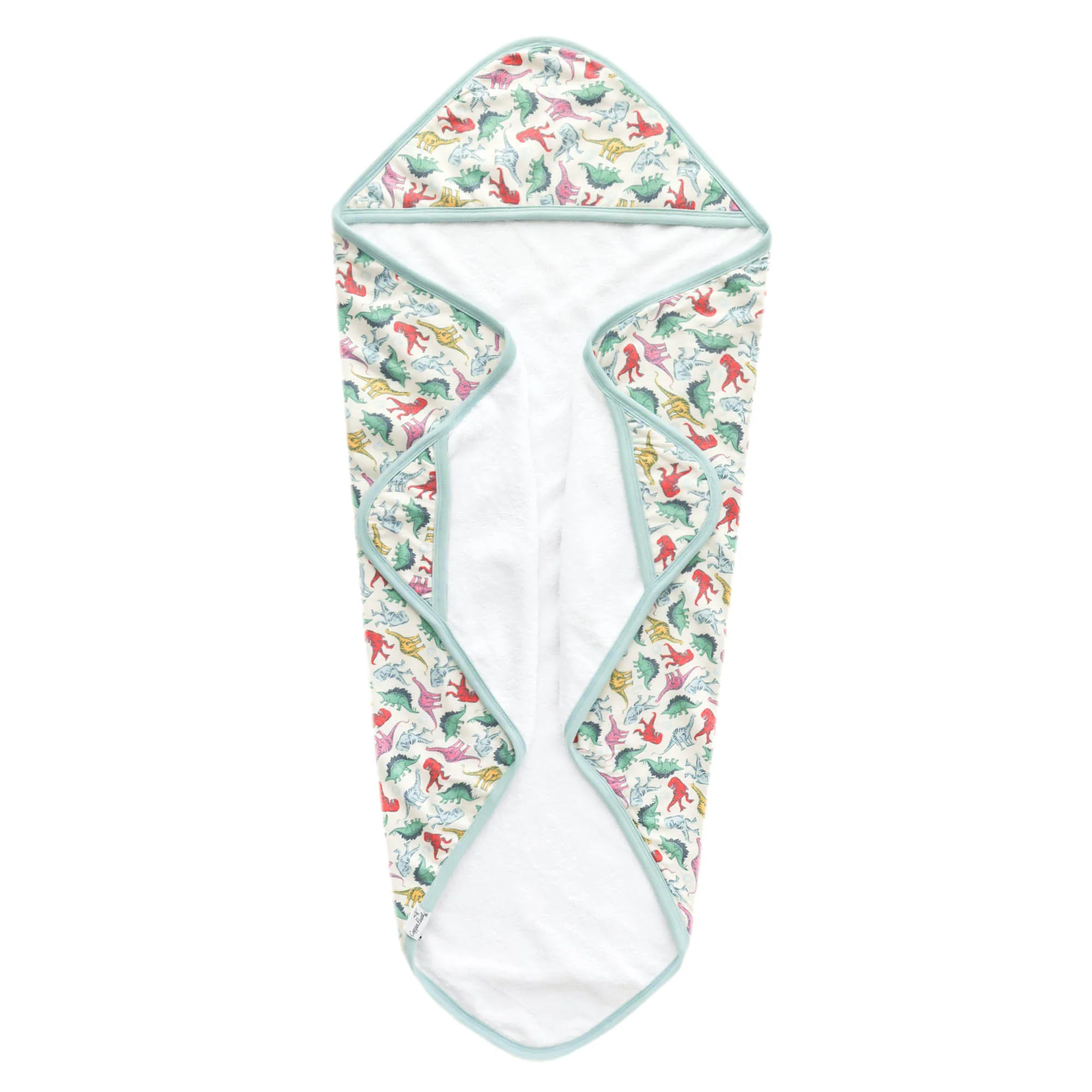 Copper Pearl Copper Pearl Dinosaurs of Jurassic Park Premium Baby Knit Hooded Towel