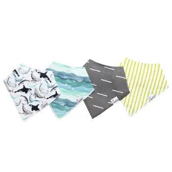 Copper Pearl Copper Pearl Kai Baby Bandana Bib Set (4-pack)