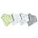 Copper Pearl Copper Pearl Bogey Baby Bandana Bib Set (4-pack)