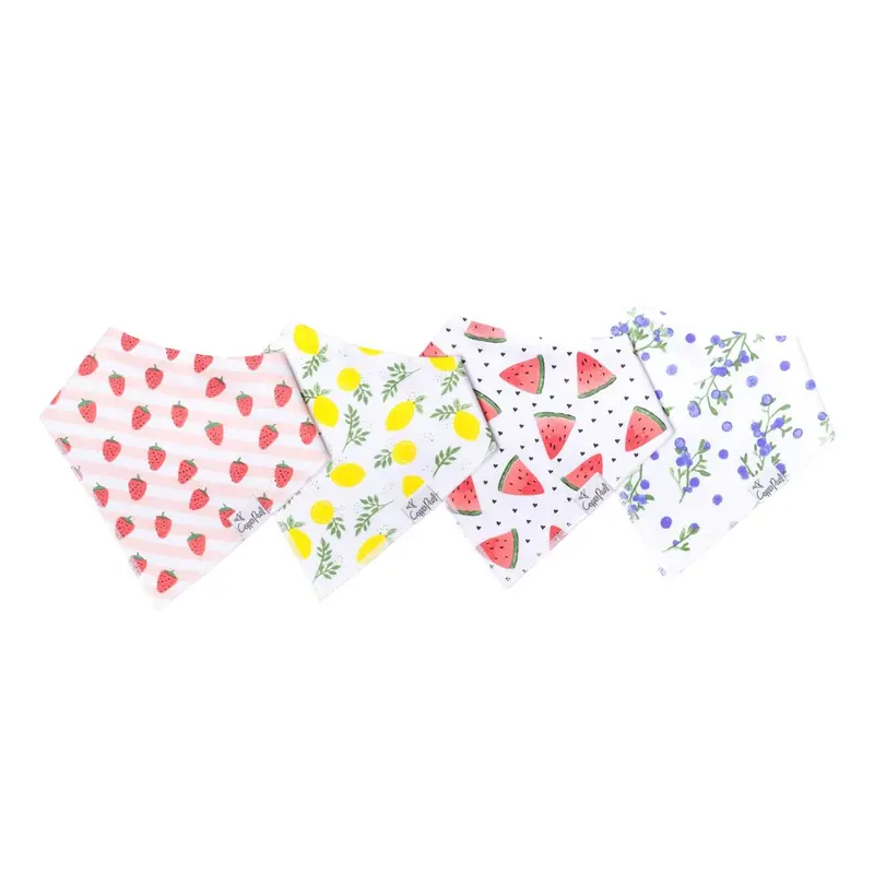 Copper Pearl Copper Pearl Georgia Baby Bandana Bib Set (4-pack)