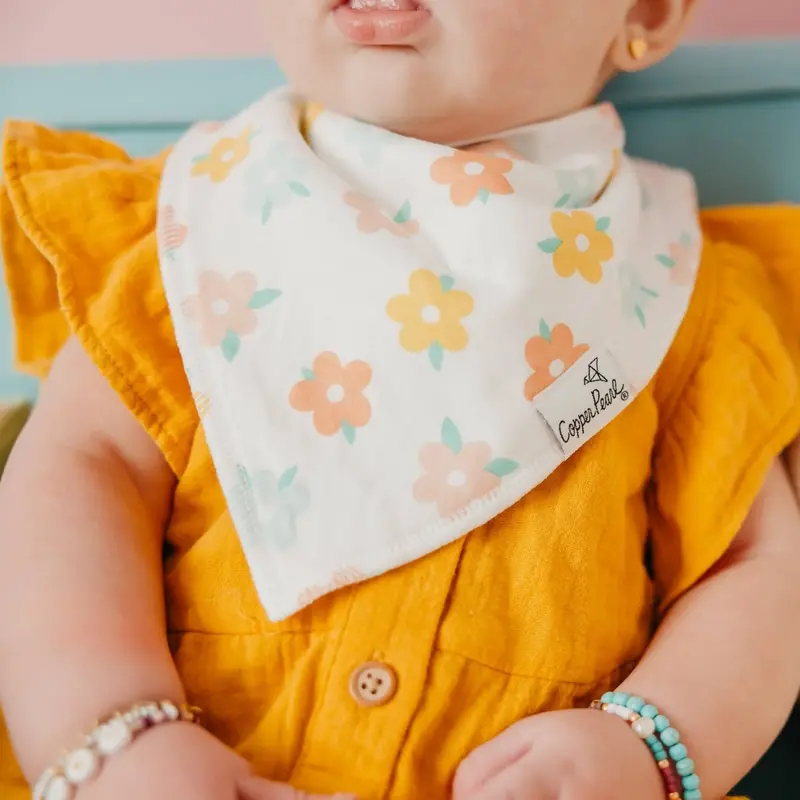 Copper Pearl Copper Pearl Cheery Baby Bandana Bib Set (4-pack)