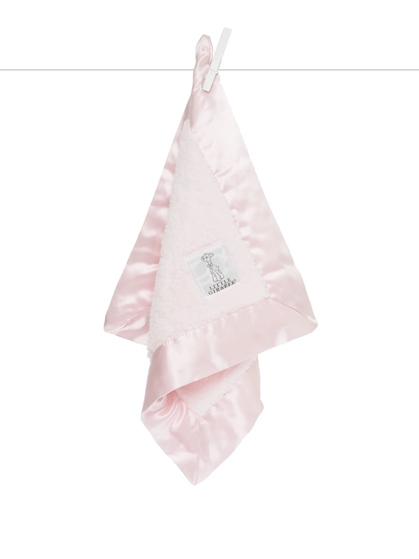 Pink Little Giraffe Blanky Lovey main image 0