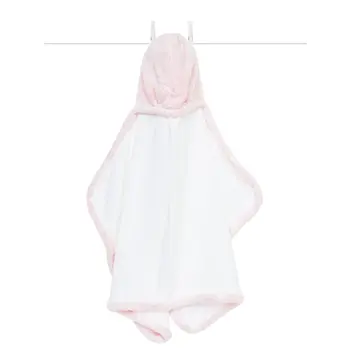 Little Giraffe Little Giraffe Chenille Towel, 23"x41", Pink