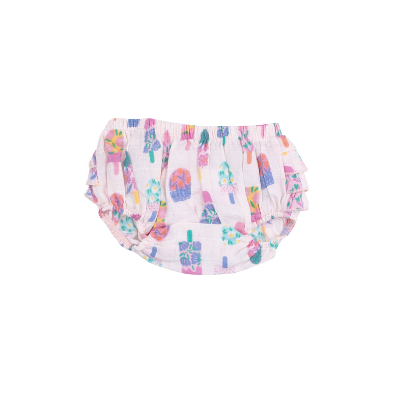 Angel Dear Angel Dear Floral Popsicles Sundress & Diaper Cover