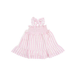 Angel Dear Angel Dear Candy Stripe Smocked Ruffle Sundress