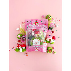 Earth Grown KidDoughs Bunny Berry Village Kiddough Play Kit