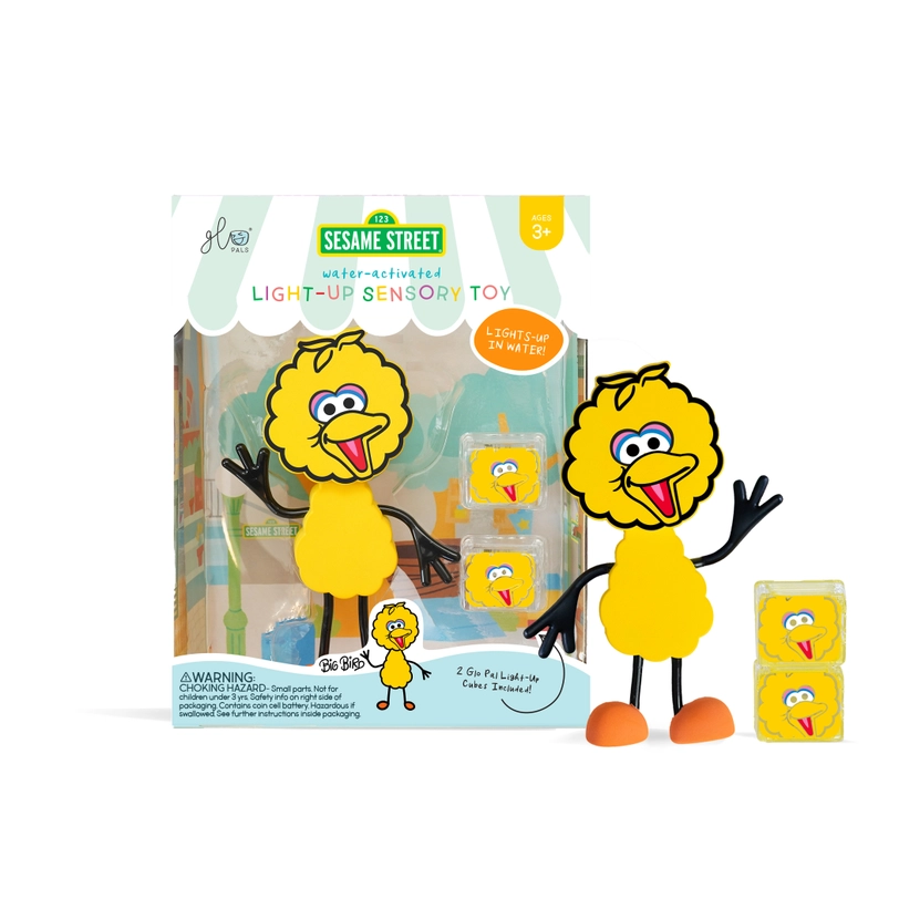 Glo Pals Big Bird - Light Up Pal & Cubes