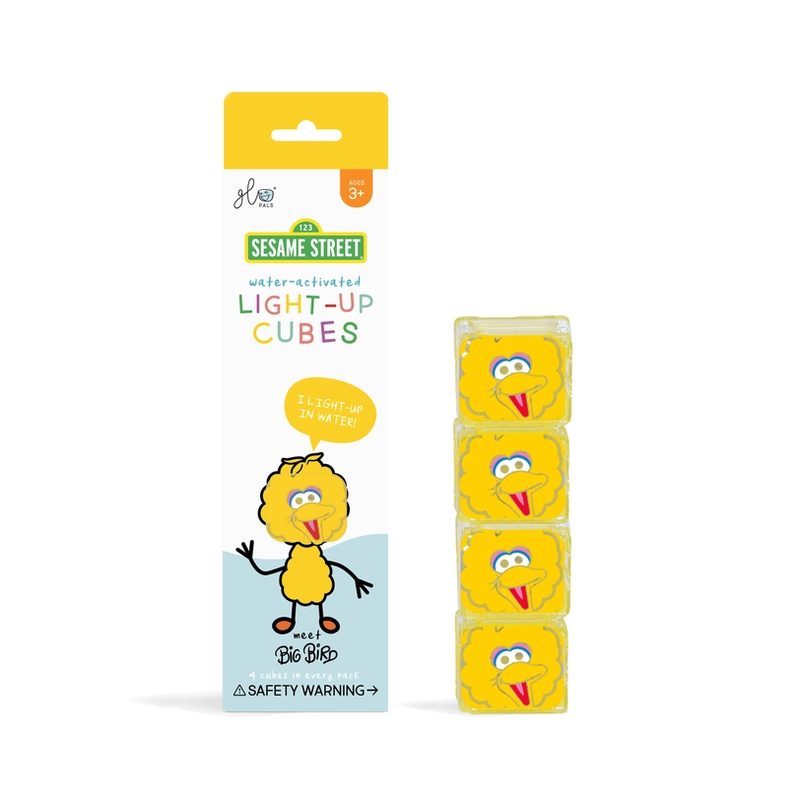 Glo Pals Big Bird Light Up Cubes