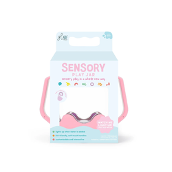 Glo Pals Bubblegum Pink Sensory Play Jar