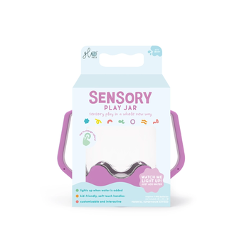 Glo Pals Purple Sensory Play Jar