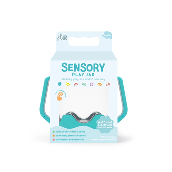Glo Pals Blue Sensory Play Jar