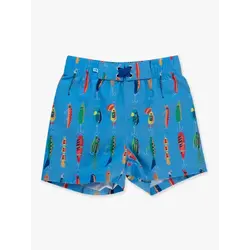 RuffleButts Rufflebutts Gone Fishing Swim Trunks