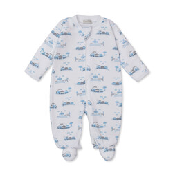 kissy kissy Kissy Kissy Roundabout Railroad Zipper Footie