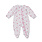 kissy kissy Kissy Kissy Roses and Blooms Zip Footie