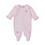 kissy kissy Kissy Kissy Roses and Blooms Velour Footie