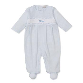 kissy kissy Kissy Kissy CLB Fall Medley Footie w/Hand Smock