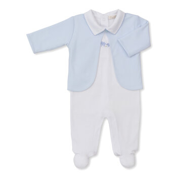 kissy kissy Kissy Kissy Elephant Espirit Footie w/Jacket Set