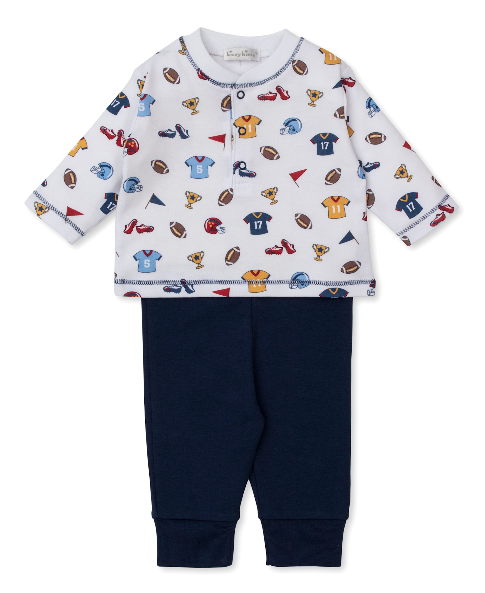 kissy kissy Kissy Kissy Football Fever Pant Set Mix